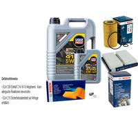 BOSCH Controllo Set 6 L Liqui Moly Top Tec 4100 5W-40 Per Honda FR-V BE