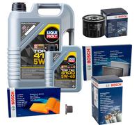 Bosch Controllo Set 6 L Liqui Moly Top Tec 4100 5W-40 per Renault Scénic Io