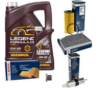 BOSCH Controllo Set 6 L MANNOL 0W-20 Legend Formula C5 Per BMW Z4 Roadster