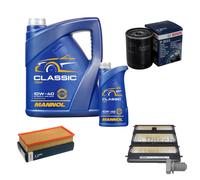 BOSCH Controllo Set 6 L MANNOL Classic 10W-40 Per Fiat Scudo Combinato 220P