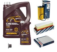 BOSCH Controllo Set 6 L MANNOL DIESEL TDI 5W-30 Per BMW X5 xDrive25d