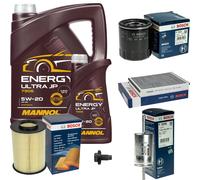 Bosch Controllo Set 6 L mannol Energia Ultra JP 5W-20 per Ford C - Max II