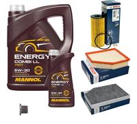 Bosch Controllo Set 6 L mannol Energy Combi Ll 5W-30 per BMW X4 xDrive20d