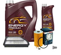 Bosch Controllo Set 6 L mannol Energy Premium 5W-30 per Hyundai Matrice