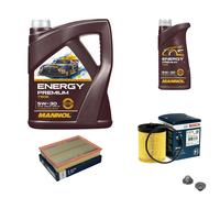 BOSCH Controllo Set 6 L MANNOL Energy Premium 5W-30 Per Opel Signum