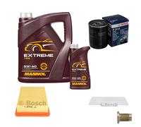 Bosch Controllo Set 6 L mannol extreme 5W-40 per Alfa Romeo 146 1.9 JTD
