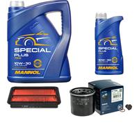 BOSCH Controllo Set 6 L MANNOL Special Plus 10W-30 Per Mazda 626 V Hatchback
