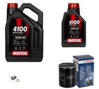 BOSCH Controllo Set 6 L MOTUL 4100 SYN-nergy SPEC 10W40 Per Mitsubishi Honda