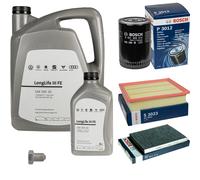 BOSCH Controllo Set 6 L VW 0W-30 LONG LIFE III FE Per Golf 1.9 TDGTD D SDI