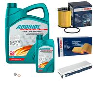 BOSCH Controllo Set 6L ADDINOL GIGA LIGHT MV 5W-30 Per MINI Mini Clubman R55