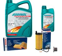 BOSCH Controllo Set 6L ADDINOL GIGA LIGHT MV 5W-30 Per MINI Mini Countryman