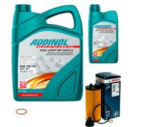 BOSCH Controllo Set 6L ADDINOL GIGA LIGHT MV 5W-30 Per MINI Mini F56 Cooper