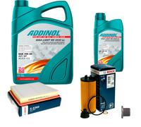 BOSCH Controllo Set 6L ADDINOL GIGA LIGHT MV 5W-30 Per MINI Mini F56 Cooper