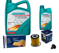 BOSCH Controllo Set 6L ADDINOL GIGA LIGHT MV 5W-30 Per MINI Mini R50 R53