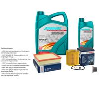 BOSCH Controllo Set 6L ADDINOL SUPER LIGHT 5W-40 Per BMW 3 Gran Turismo F34