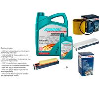 Bosch Controllo Set 6L Addinol Super Light 5W-40 per di Mini R56