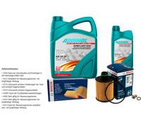 Bosch Controllo Set 6L Addinol Super Light 5W-40 per Lancia Delta III 844