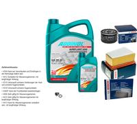 Bosch Controllo Set 6L Addinol Super Light 5W-40 per Legno Renault Scnic II