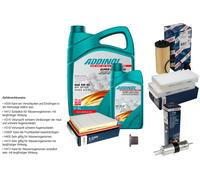 Bosch Controllo Set 6L Addinol Super Light 5W-40 per Mini IN Mini F56