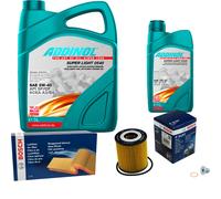 BOSCH Controllo Set 6L ADDINOL SUPER LIGHT 5W-40 Per MINI Mini R50 R53 John