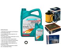 BOSCH Controllo Set 6L ADDINOL SUPER LIGHT 5W-40 Per Opel Insignia A Country