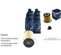 Bosch Controllo Set 6L BMW Olio Doppio Power Turbo per Mini Per R50 R53 Cooper