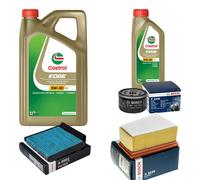 BOSCH Controllo Set 6L CASTROL EDGE 5W-30 C3 Per Lada Largus Kombi