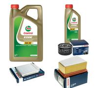 BOSCH Controllo Set 6L CASTROL EDGE 5W-30 C3 Per Lada Largus Kombi
