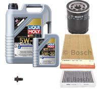 BOSCH Controllo Set 6L Liqui Moly Special Tec F 5W-30 Per Jaguar S-Type 4.2