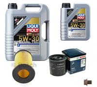 BOSCH Controllo Set 6L Liqui Moly Special Tec F 5W-30 Per Nissan NP300