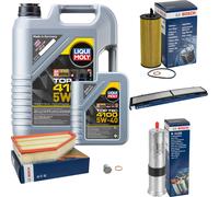 BOSCH Controllo Set 6L Liqui Moly Top Tec 4100 5W-40 Per BMW X1 xDrive18d