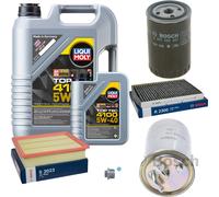 Bosch Controllo Set 6L Liqui Moly Top Tec 4100 5W-40 per Il VW Vento 1.9