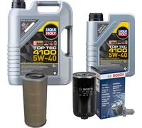 BOSCH Controllo Set 6L Liqui Moly Top Tec 4100 5W-40 Per VW LT 40-55 I