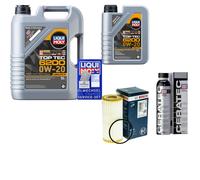 BOSCH Controllo Set 6L Liqui Moly Top Tec 6200 0W-20 Per VW Golf VII 2.0 GTI