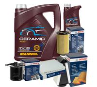 Bosch Controllo Set 6L mannol Ceramica 5W-30 Adatto A per Infiniti Q50