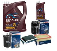BOSCH Controllo set 6L MANNOL Ceramica per 10W-40 per VW Golf III 1H 1 1.8