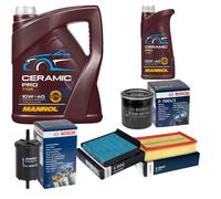 Bosch Controllo Set 6L mannol Ceramica Pro 10W-40 per Renault Clio III ) BR0/