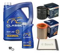 Bosch Controllo Set 6L mannol Classic 10W-40 per Peugeot Citroën per Coppia