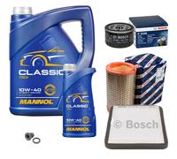 Bosch Controllo Set 6L mannol Classic 10W-40 per Renault Megane Io 1.6i