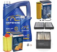 BOSCH Controllo Set 6L MANNOL Defender 10W-40 Per Mercedes C-Klasse T-Model