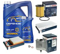 BOSCH Controllo Set 6L MANNOL Defender 10W-40 Per Peugeot Citroën Expert