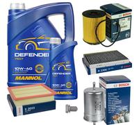 Bosch Controllo Set 6L mannol Defender 10W-40 per Volkswagen Golf III Variant