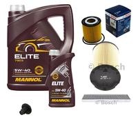 Bosch Controllo Set 6L mannol Elite 5W-40 per Mini MINI COOPER S Opere