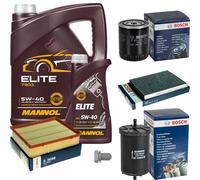 Bosch Controllo Set 6L mannol Elite 5W-40 per Skoda Superb I 3U4