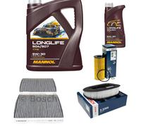Bosch Controllo Set 6L mannol Longlife 504/507 5W-30 per Bwm X3