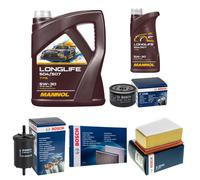 Bosch Controllo Set 6L mannol Longlife 504/507 5W-30 per Nissan Primastar