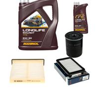 BOSCH Controllo Set 6L MANNOL LONGLIFE 504/507 5W-30 Per Suzuki SX4 GY 1.6