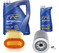 BOSCH Controllo Set 6L MANNOL Special Plus 10W-30 Per Hyundai H-1 Kasten