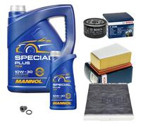 BOSCH Controllo set 6L MANNOL Special Plus 10W-30 per Renault Megane Io 1.6
