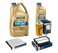 BOSCH Controllo Set 6L RAVENOL SMP 5W-30 per Hyundai i40 CW 1.7 CRDi